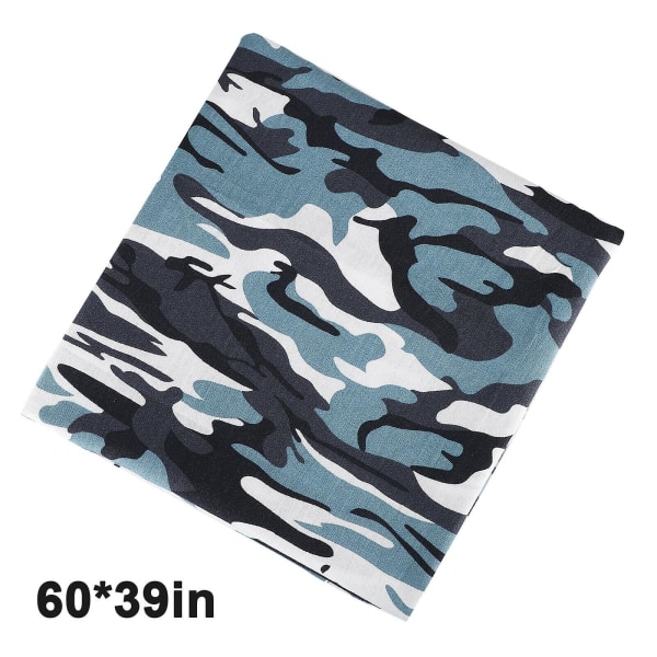 Polycotton Tyg Lapptäcke Sömnad Quilttyger Army Blue