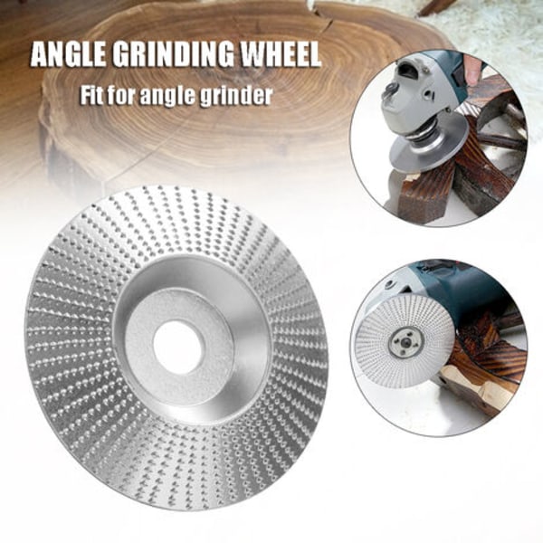 Träbearbetning Slipskivor Kapskivor Rotationsverktyg Slipmedel Vinkelslip Hjul Guld 5/8\" Innerdiameter 85mm Ytterdiameter 2ST, Fas Slipning