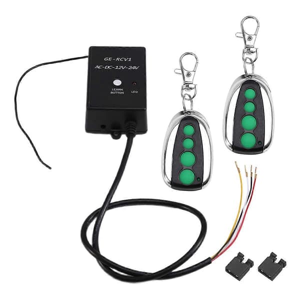 [LCS]GE-RCV1 Universal Garasjeportmottaker Black  Silver