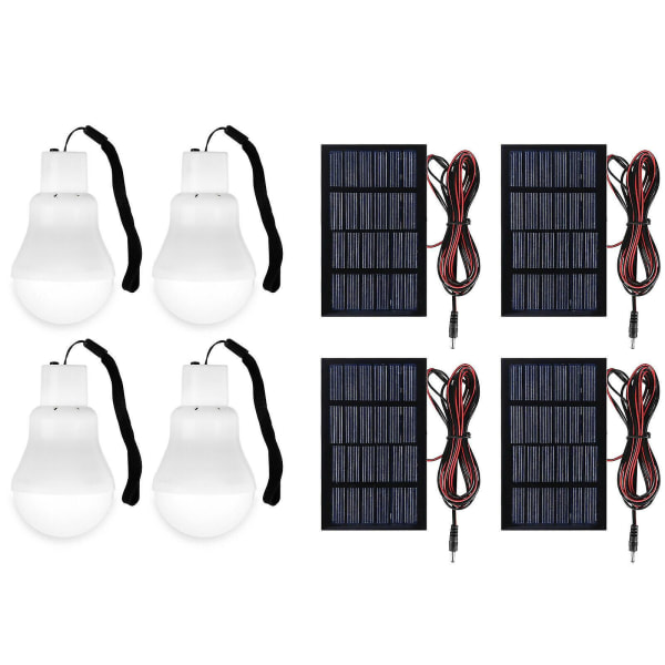 LED-lampa för utomhusbruk, nödsituationer, vandring och camping B 4PCS