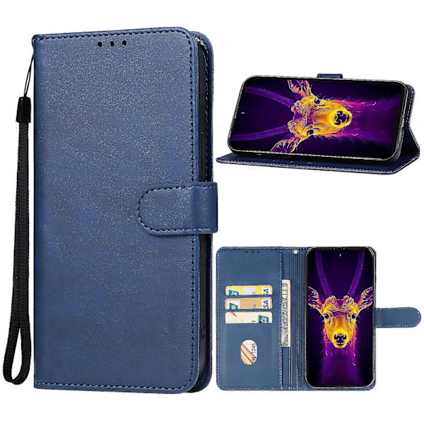 [LCS]För Ulefone Armor 25T Pro Läderfodral Blue