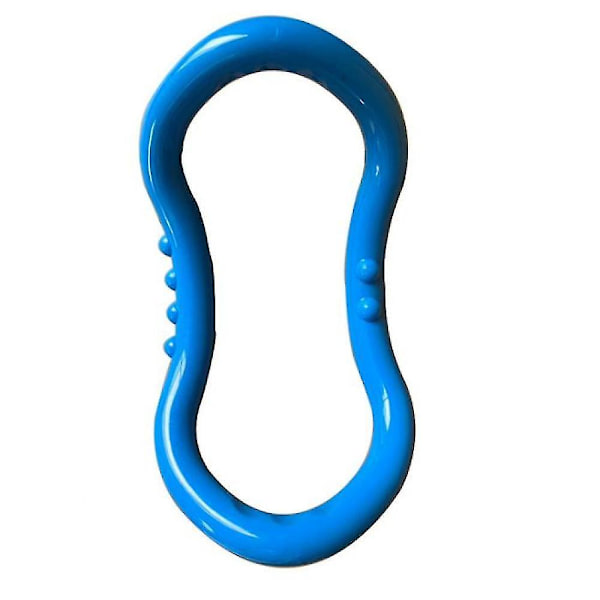 Et sæt med to yoga fitness strækringe Blue
