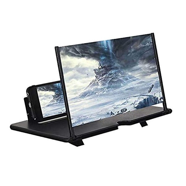 3D Telefon Video Film Böjd Skärmförstorare 14 inches