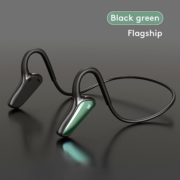 Benledningskoncept Bluetooth Headset 5.0 Portabelt Sport Vattentätt Trådlöst Icke-Öron Headset