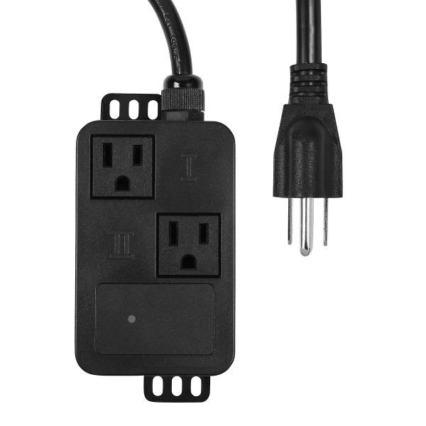 Automatisk vakuumströmbrytare för elverktyg dammkontroll Autoswitch black 15x7x3.5cm