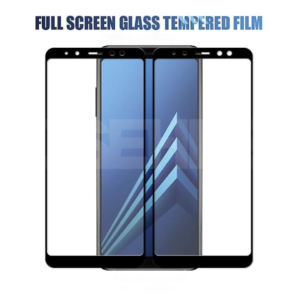 9d skyddsglas på för Samsung Galaxy A5 A7 A9 J2 J8 2018 A6 A8 J4 J6 Plus 2018 härdat glas skärmskyddsfilm J6 2018