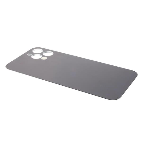 Til iPhone 12 Pro Max (Kameraobjektiv Ringhul Standardversion) Batterihus Cover Reparationsdel - B Multicolor Black
