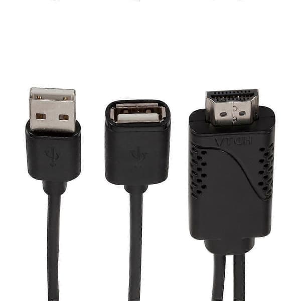 1080P USB hun til HDMI han HDTV videoadapterkabel til Android- og iOS-enheder