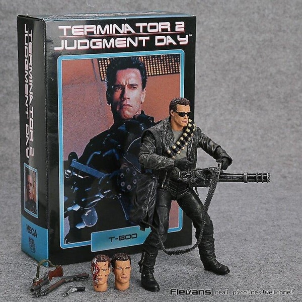 18cm Terminator 2: Judgment Arnold Schwarzenegger PVC Action Figur Samlarmodell Leksak