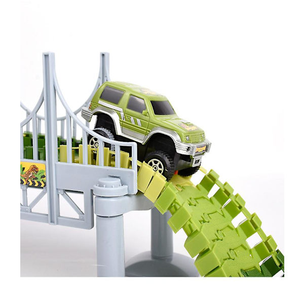Dinosauruslelut, luo dinosaurusmaailman rata-ajo 240pcs