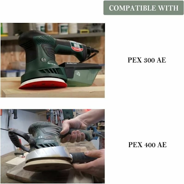 Professionel Orbital Slibeskive, Konstrueret Plast med Velcro Design for Effektivt Greb om Sandpapir, Sikrer Glatte Overflader