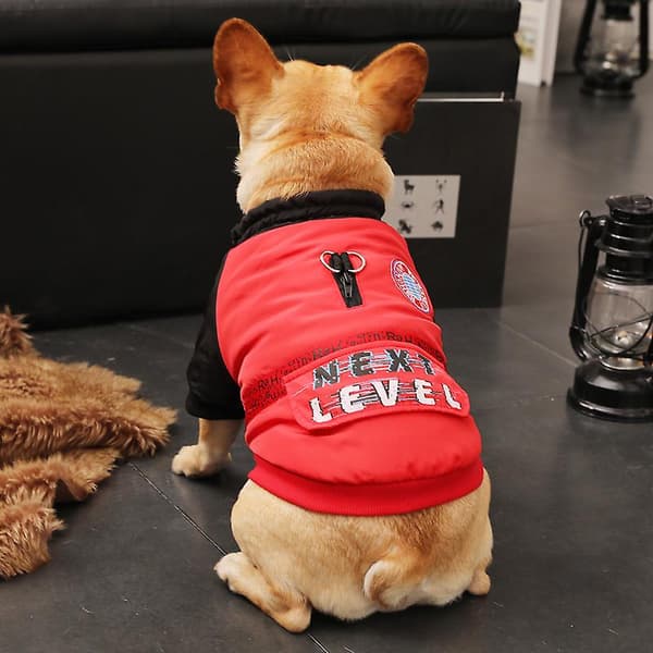 [LCS] Hundkläder Vinter Varm Husdjursjacka Hundkappa M