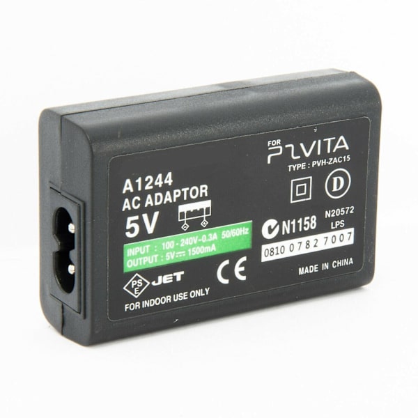 Väggadapter USB Synk Kabel Laddare För Sony Ps Vita Psv Slim 2000 (pch-2001)