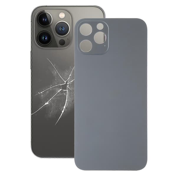 [LCS] Enkelt utbytbart glasbaksida batterilucka för iPhone 13 Pro Max Graphite