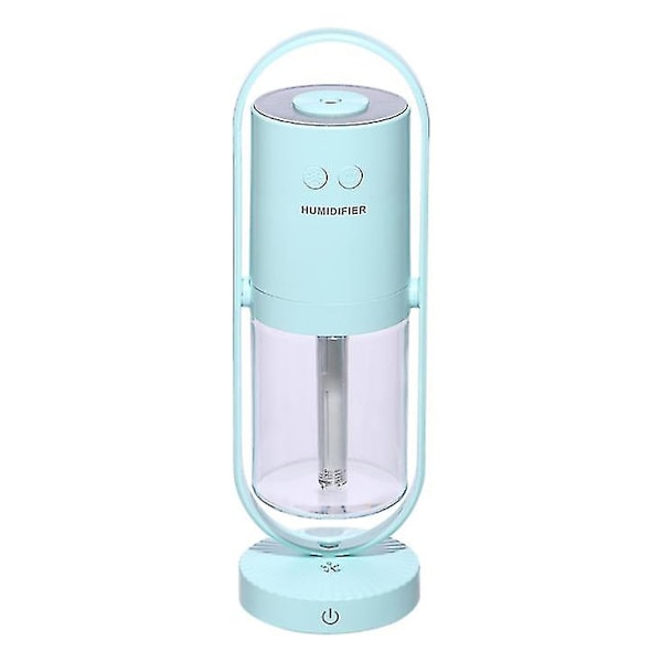 Negativ ion luftfugter, USB bilrenser, skrivebord hjemme mini luftfugter blue