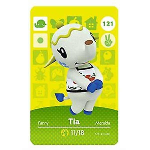 Nfc Game Card For Animal Crossing,ch Amiibo Wii U - 121 Tia
