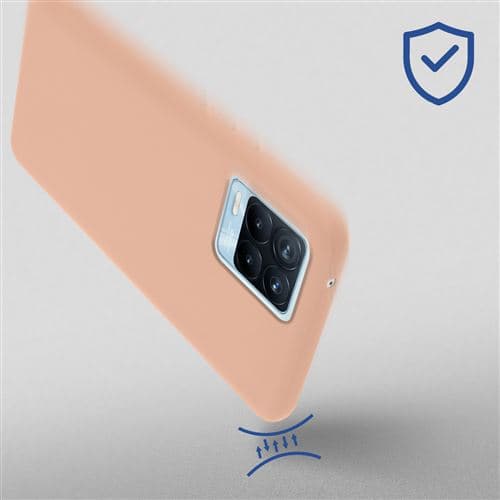 [LCS] Deksel til Realme 8 Pro / 8 Fleksibel Støtsikker Matt Finish Rosa
