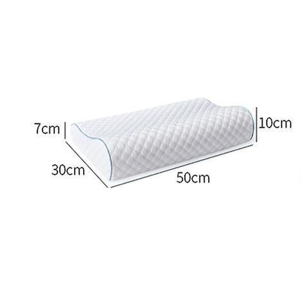 Memory Foam Kudde För Sovande Sida Rygg Mage Sovare 50*30*10  7cm