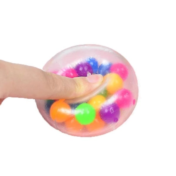Regnbågsfärgad Tryckboll Fingertoppsleksak