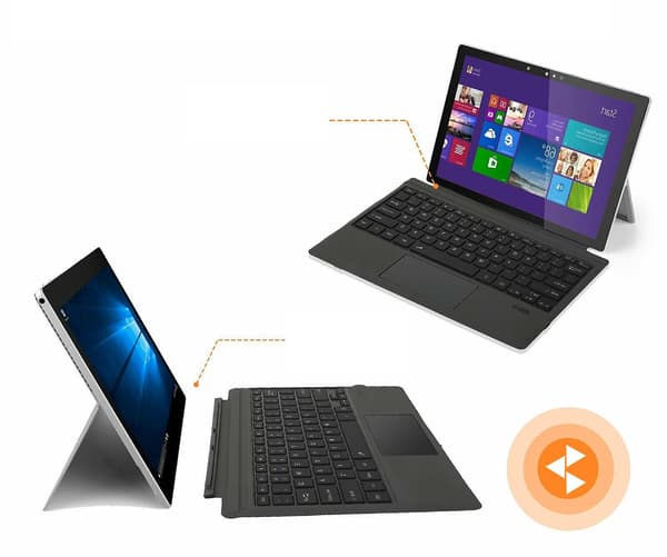 [LCS] Bluetooth-tastatur kompatibelt med Surface Pro 7 6 5 4 3