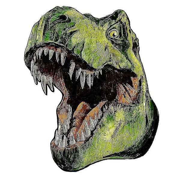 Puinen palapeli aikuisille lapsille eläimen muotoinen palapeli perhelelut lahja A4 dinosaur