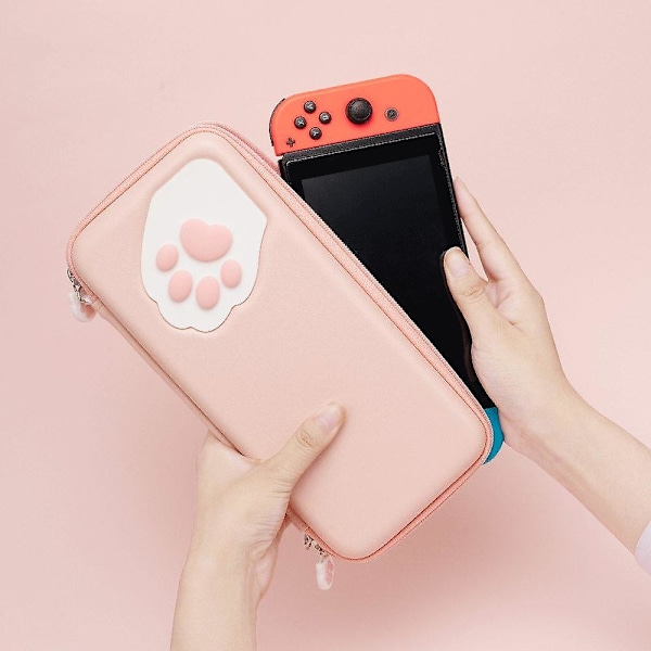 Nintendo Switch Skyddsfodral Väska Pink