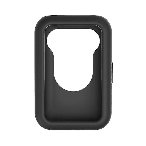 Silikone Armbåndsrem til Huawei Watch Fit, Udskiftningsrem + Ridsefast Urkasse Sort, Sort Style D Huawei Watch Fit Black, Black