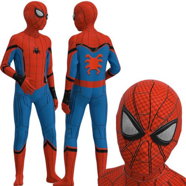 Spiderman Barnkläder blå S (95-110cm)