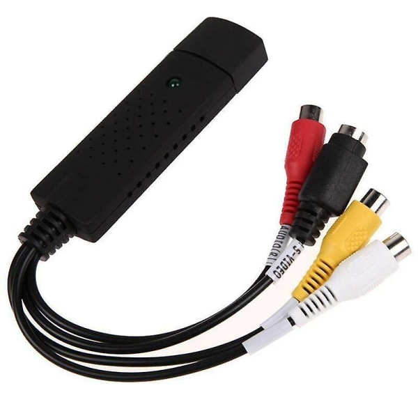 USB 2.0 VHS Band till PC DVD Converter Video &amp; Adapterverktyg för ljudupptagningskort