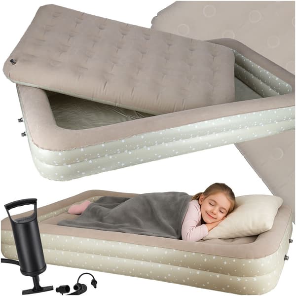 [LCS]Inflatable mattress for children with pump 3270