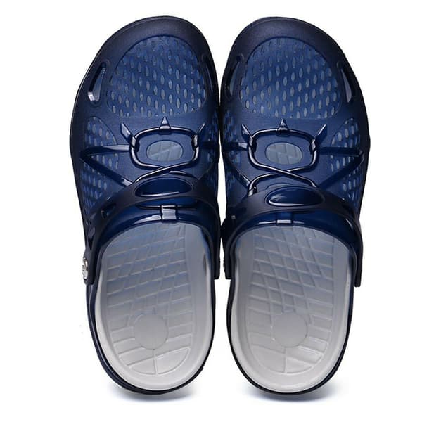 [LCS] Herrträskor Sandaler Trädgårdsstrand Badskor Tofflor blue 41