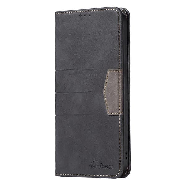 [LCS]Til Infinix Zero X / X Pro Magnetisk Sammenføjning Læder Telefoncover Black