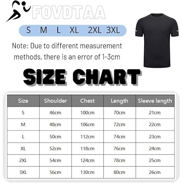 Sport T-shirt S 5-pack FOVDTAA