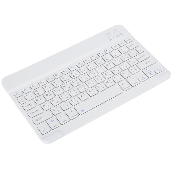 [LCS] Tastatur 10 tommer ultratyndt trådløst til Bluetooth Intelligence computertilbehør (arabisk) 0.3