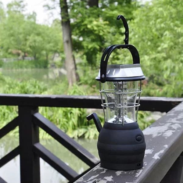 [LCS] Solarlykta Handvev Dynamo 36 LED Campinglykta Nödljus