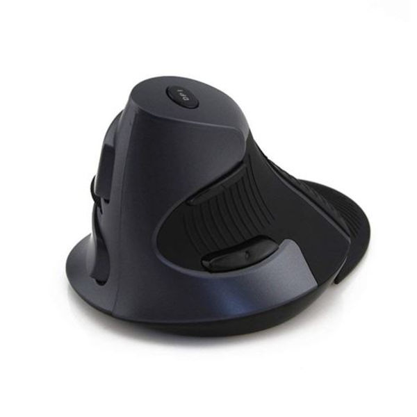 Delux M618 USB Trådløs Vertikal Mus Høyre Hånds Ergonomisk Ver