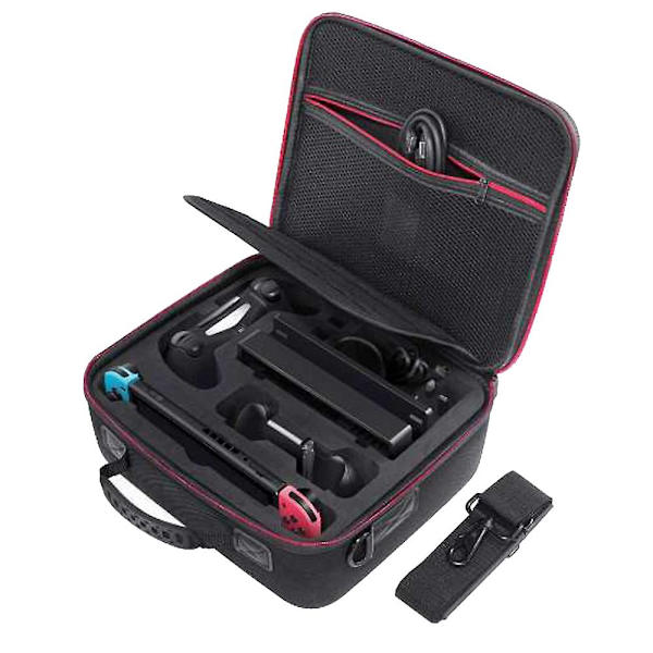 Hårt fodral för Nintendo Switch, portabel väska för Switch-tillbehör Black