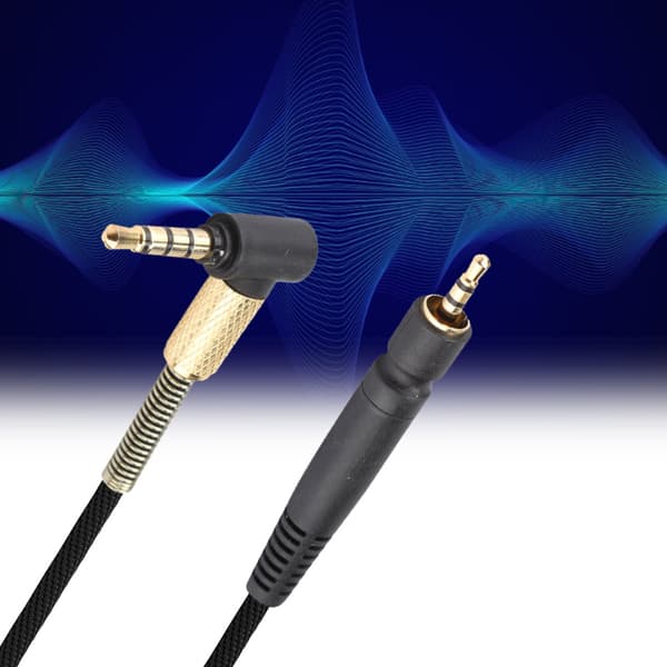 [LCS] Headphone Replacement Cable with Versatile Compatibility, 3.5mm Audio Cable for Sennheiser G4ME ONE, ZERO, PC 373D, GSP350, GSP500, GSP600, Robust
