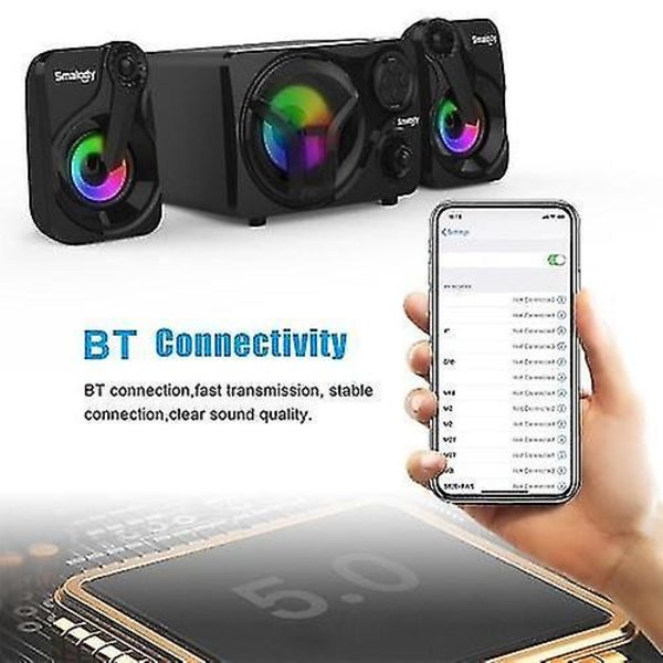 Smalody YXSM 8030 Bluetooth Högtalare 3.5mm Trådbunden Högtalare 20W