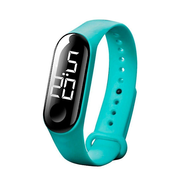 Elektronisk Datumklocka Armband Barn, Utomhus Sportklocka (Kaffe