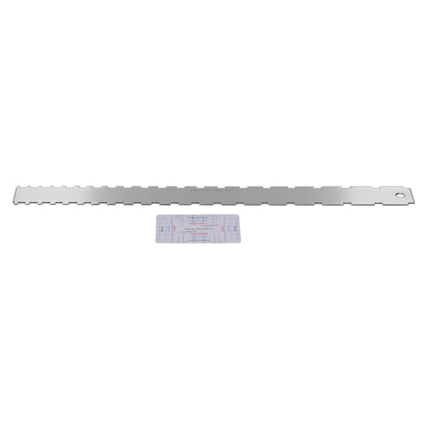 [LCS] Guitar String Action Gauge Neck Notched Chord Height and Spacing Ruler Measuring Tool