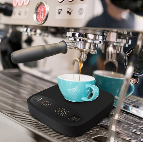 Elektronisk Smart LED Display Handkaffevåg