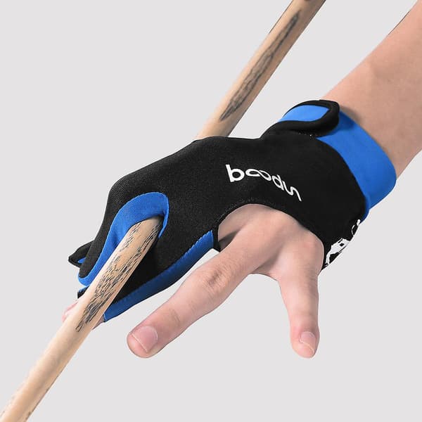[LCS]Silikone skridsikre tre-fingrede billardhandsker B17