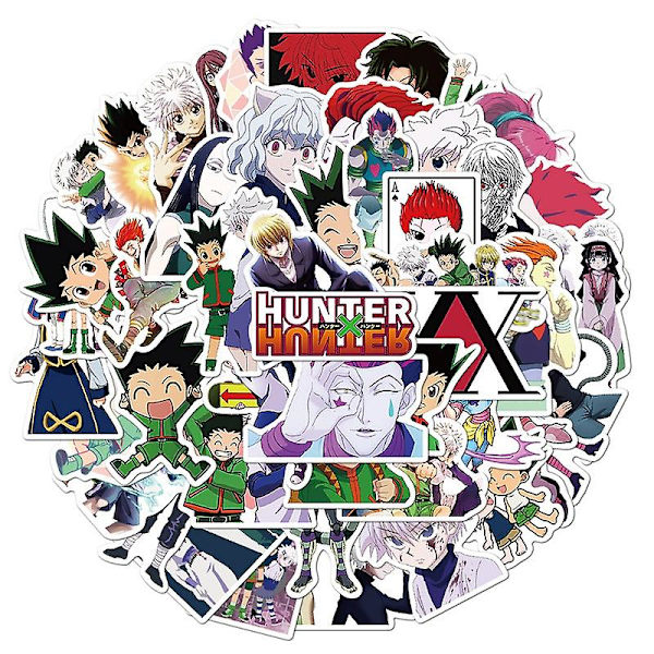 50 kpl Jp Sarjakuva Anime Hunter Graffiti -tarroja