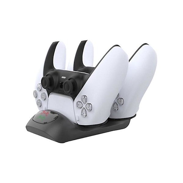 2020 Ps5 Handkontroll Joypad Joystick Handtag Usb-c Laddare Dubbel Usb Snabbladdningsdockningsstation För Playstation 5 Led-display