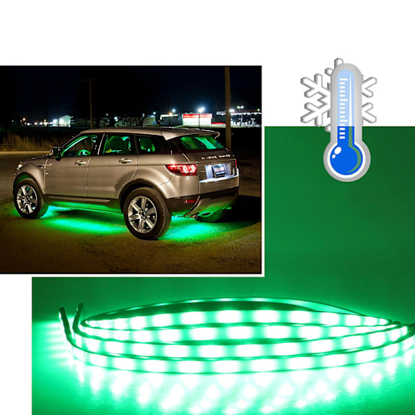 LED-stripbelysning för bilens underrede