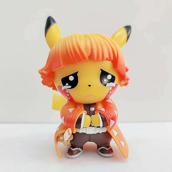 Q Version Actions Figurer Pikachu Anime Karaktär Modell Pvc Action Figur Tecknad Toy Collection Bona Fide