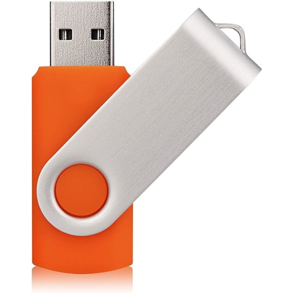 10-pack 16GB USB-minne, USB-sticka med vridbar design, bulk USB-sticka, vridbar jump drive för datalagring