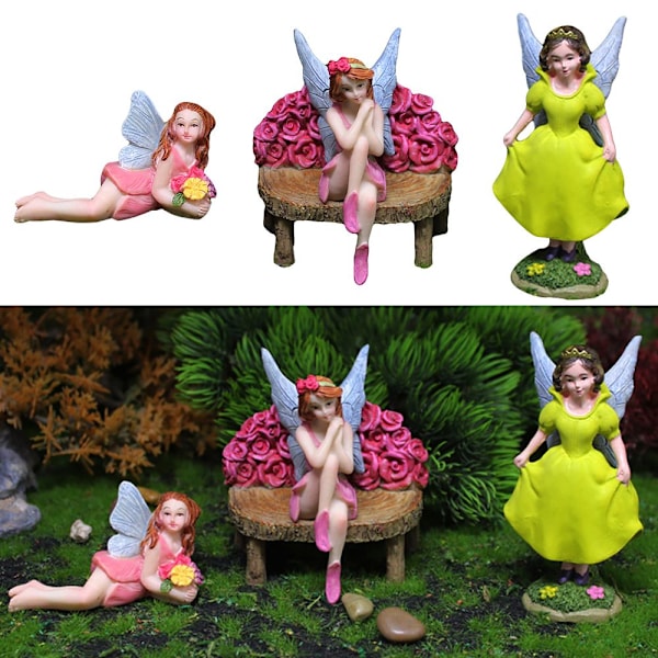 Miniatyr fefigurer Vakre vinger TYPE1 TYPE1 Type1 Type1