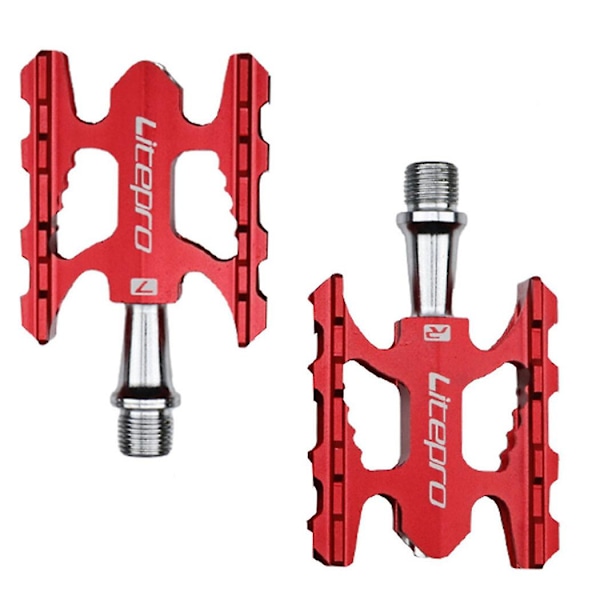 Vikbar Cykelpedal Förseglat Lager Aluminiumlegering Halkskydd Mtb Landsvägscykel Bmx Allmän Cykelpedal